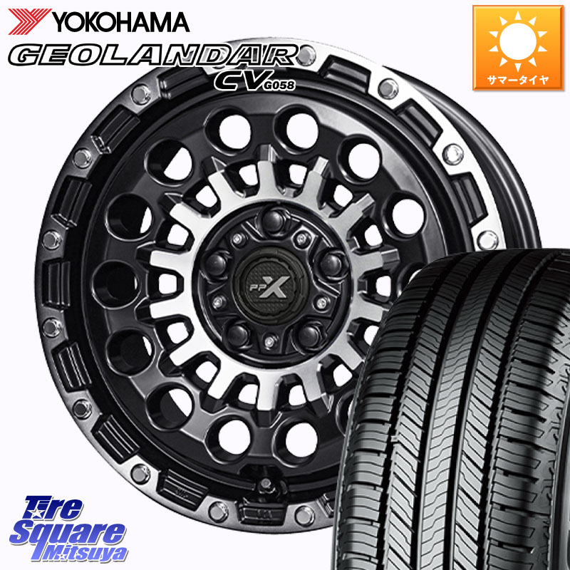 KYOHO PPX GX14 ホイール 16インチ 16 X 7.0J +35 5穴 114.3 YOKOHAMA R5711 GEOLANDAR CV G058 ヨコハマ 215/65R16 30系ヴェルファイア 20系アルファード 95,799円