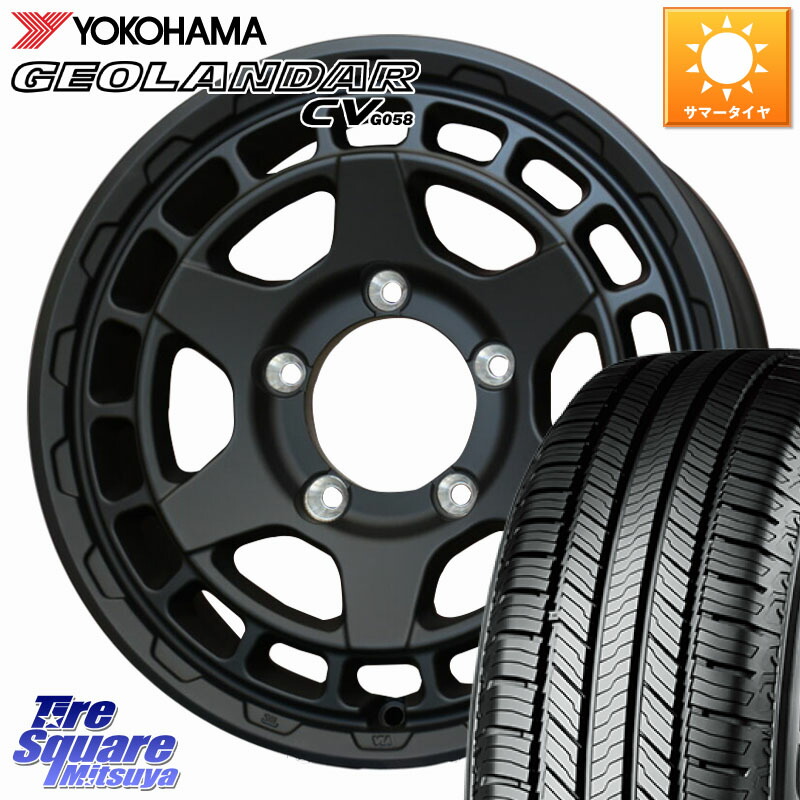 WEDS MUDVANCE X TYPE S ホイール 15インチ マッドヴァンス 15 X 6.0J +0 5穴 139.7 YOKOHAMA R5722 GEOLANDAR CV G058 ヨコハマ 225/70R15 ジムニ－シエラ・ノマド(カスタム)