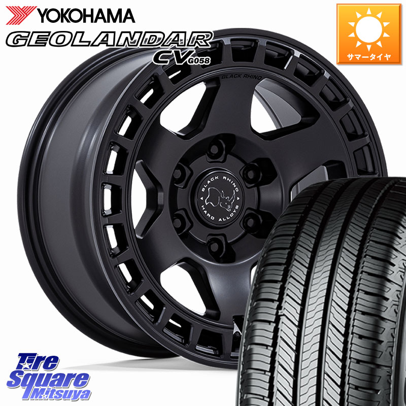 BLACK RHINO BAHARI バハリ ホイール 18インチ ブラックライノ 18 X 8.0J +45 6穴 139.7 YOKOHAMA R8088 GEOLANDAR CV G058 ヨコハマ 265/60R18 トライトンGLS(ナローボディ) 310,620円