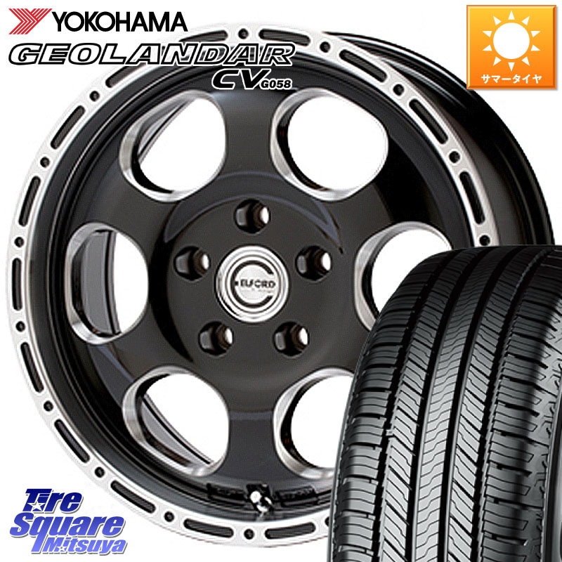 YOKOHAMA R5705 GEOLANDAR CV G058 ヨコハマ 215/70R16MEIWA Blood Stock One Piece ホイール 16インチ 16X7.0J 35 5穴 114.3 デリカD:5 デリカD:5(26+) エクリプスクロス RVR クルーガー V・L ハリアー｜タイヤスクエアミツヤ 105,518円
