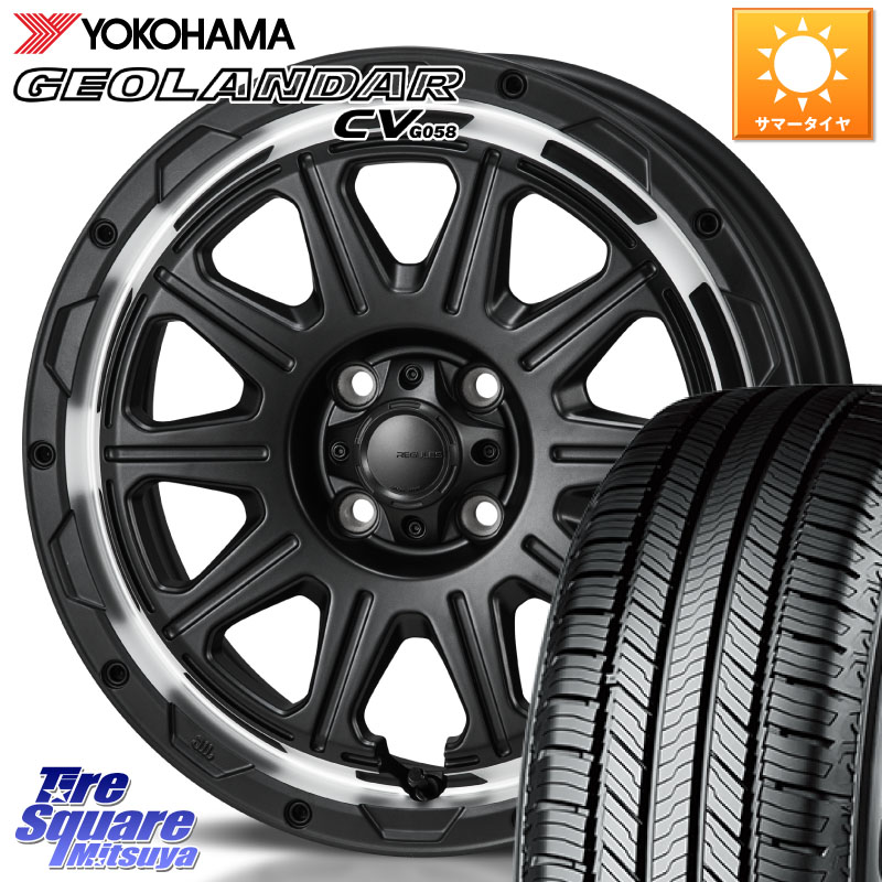 YOKOHAMA R5705 GEOLANDAR CV G058 ヨコハマ 215/70R16MONZA HI-BLOCK REGULES 16インチ 16X6.0J 40 4穴 100 ロッキー ガソリン車 4穴 ライズ ガソリン車 4穴｜タイヤスクエアミツヤ