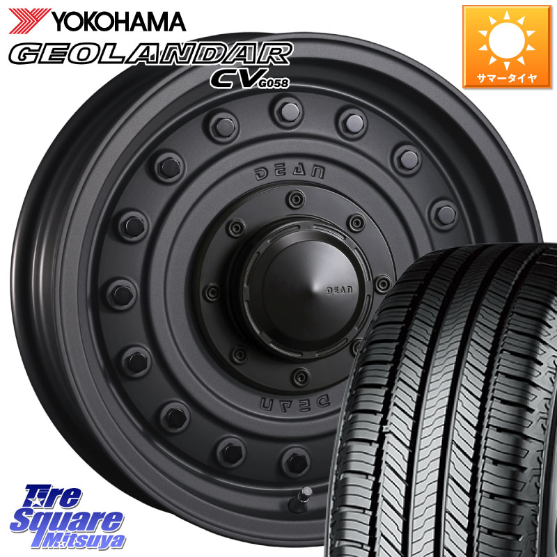 CRIMSON ディーン コロラド 16インチ 16 X 5.5J +20 5穴 139.7 YOKOHAMA R5718 GEOLANDAR CV G058 ヨコハマ 175/80R16 ジムニー