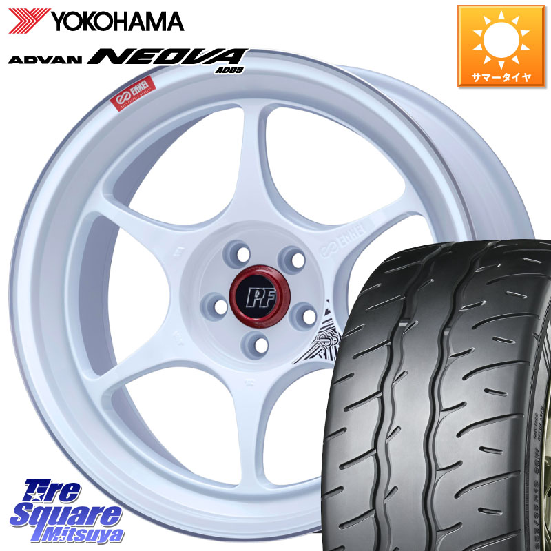 ENKEI エンケイ PerformanceLine PF06 ホイール 18インチ 18 X 8.5J +35 5穴 114.3 YOKOHAMA R7920 ADVAN NEOVA AD09 ネオバ ヨコハマ 225/45R18