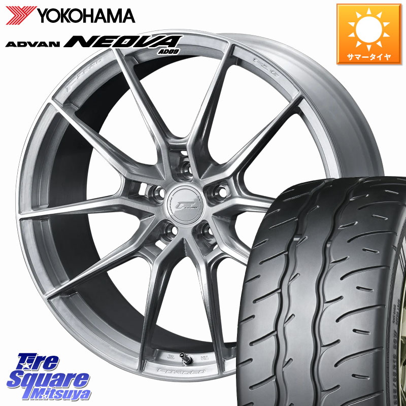 WEDS 【欠品次回4月下旬】 F ZERO FZ-6 FZ6 鍛造 FORGED ホイール 20インチ エフゼロ 20 X 8.5J +30 5穴 114.3 YOKOHAMA R7925 ADVAN NEOVA AD09 ネオバ ヨコハマ 245/40R20 20系アルファード