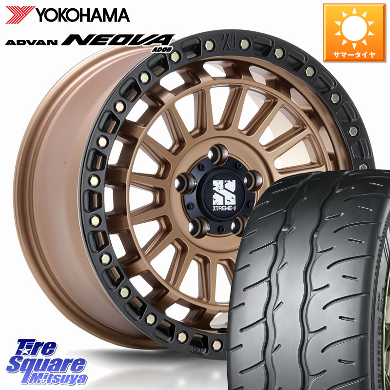 YOKOHAMA R7903 ADVAN NEOVA AD09 ネオバ ヨコハマ 215/45R17MLJ XJ08 XTREME-J ホイール 17インチ 17X7.5J 42 5穴 114.3 リーフ LEAF 日産 ブレイド カローラルミオン|タイヤスクエアミツヤ