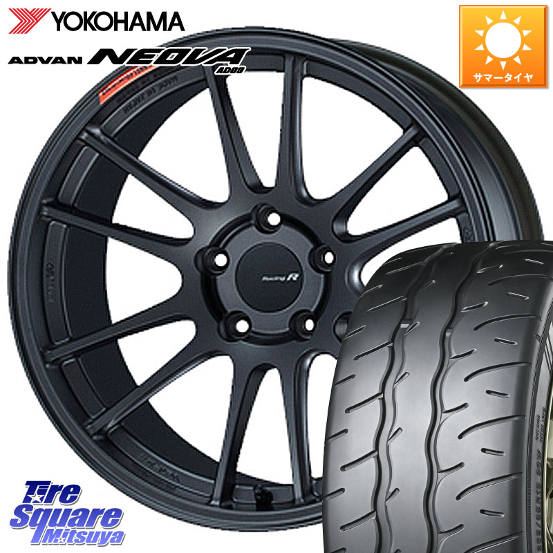 ENKEI エンケイ Racing Revolution GTC01RR ホイール 18 X 8.5J(VAB 6POT) +42 5穴 114.3 YOKOHAMA R7901 ADVAN NEOVA AD09 ネオバ ヨコハマ 245/40R18