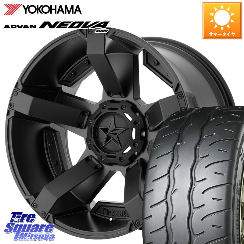 YOKOHAMA R7907 ADVAN NEOVA AD09 ネオバ ヨコハマ 215/40R17KMC XD811 ROCKSTAR2 ホイール 17インチ ロックスター2 17X8.0J 35 5穴 114.3｜タイヤスクエアミツヤ