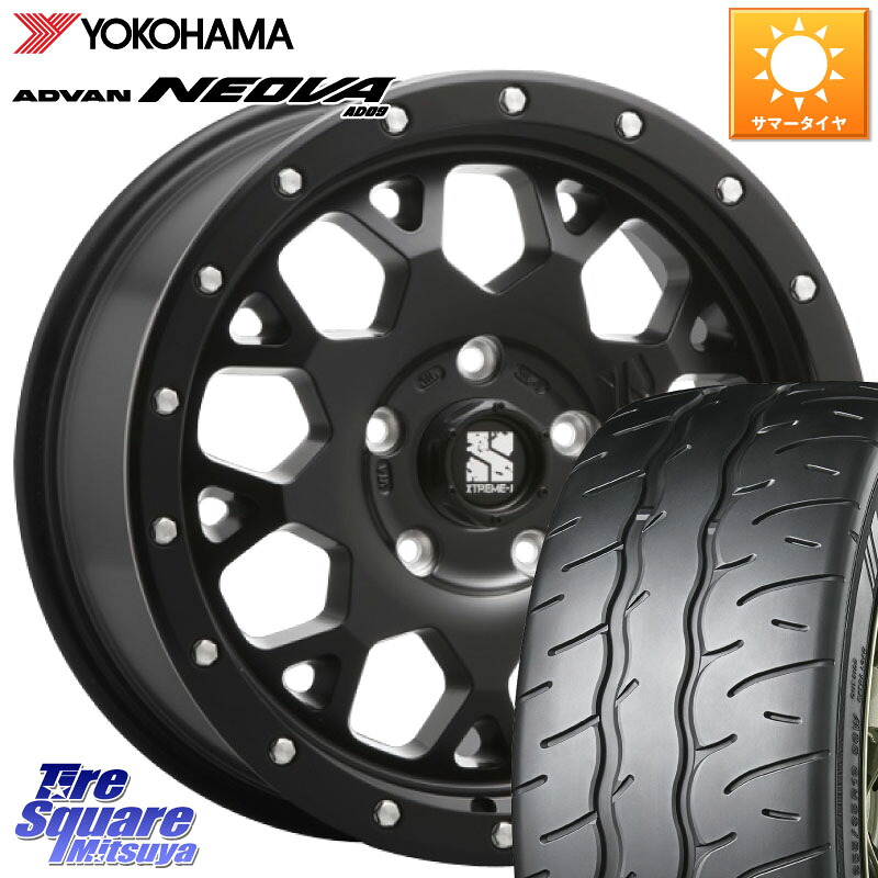 MLJ XJ04 XTREME-J エクストリームJ ホイール 16インチ 16 X 7.0J +35 5穴 114.3 YOKOHAMA R7912 ADVAN NEOVA AD09 ネオバ ヨコハマ 205/55R16 GRヤリスRSノーマルキャリパー 105,831円