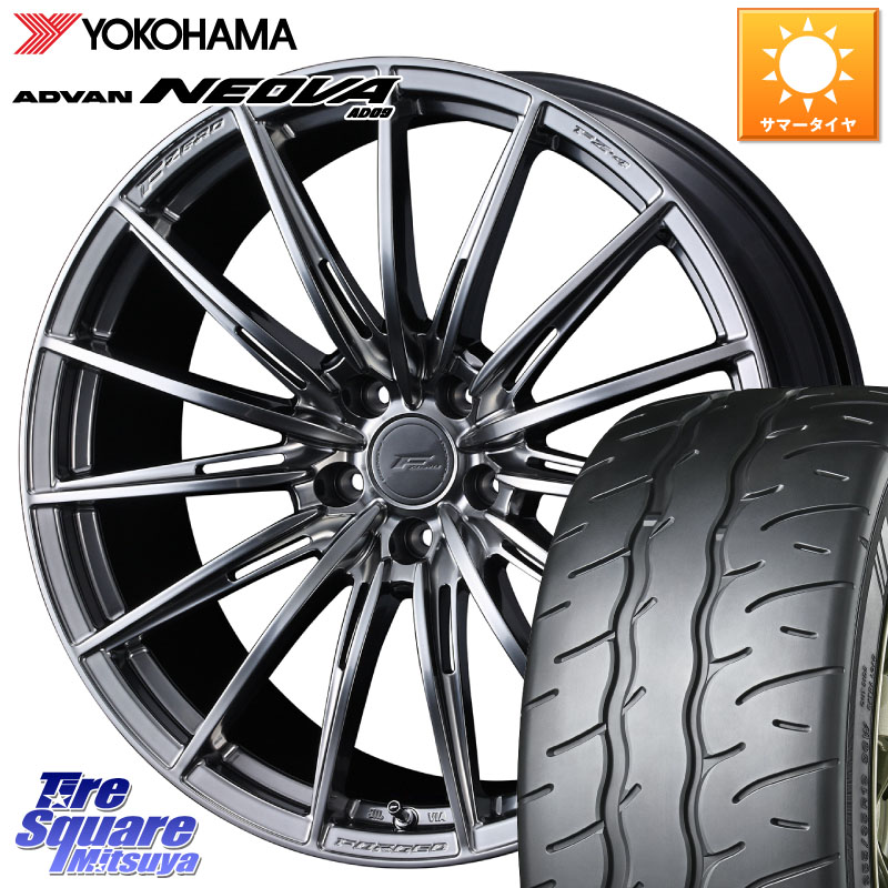 WEDS F ZERO FZ4 FZ-4 鍛造 FORGED 18インチ エフゼロ 18 X 8.0J +45 5穴 114.3 YOKOHAMA R7847 ADVAN NEOVA AD09 ネオバ ヨコハマ 215/40R18