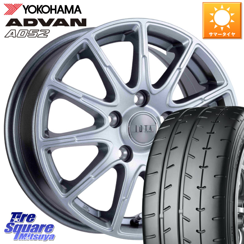 阿部商会 TIRADO IOTA イオタ ホイール 18インチ 18 X 7.5J +48 5穴 114.3 YOKOHAMA R4486 ADVAN A052 アドバン サマータイヤ ヨコハマ 235/45R18 CY2アコード
