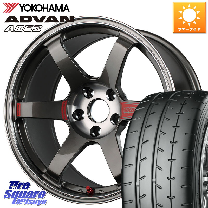 RAYS 【欠品次回10~11月】 VOLK RACING TE37 SAGA SL TE37 ホイール 17インチ 17 X 7.5J +47 5穴 114.3 YOKOHAMA R4298 ADVAN A052 アドバン ヨコハマ 215/45R17
