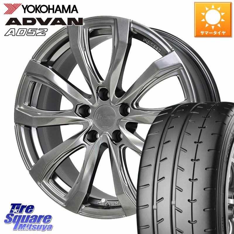 HotStuff シュティッヒ レグザス FORGED FS-01 M14球面座ボルト専用 鍛造ホイール 19インチ 19 X 8.0J(M14B) +41 5穴 114.3 YOKOHAMA R5929 ADVAN A052 アドバン サマータイヤ ヨコハマ 235/40R19 レクサスIS 30系後期