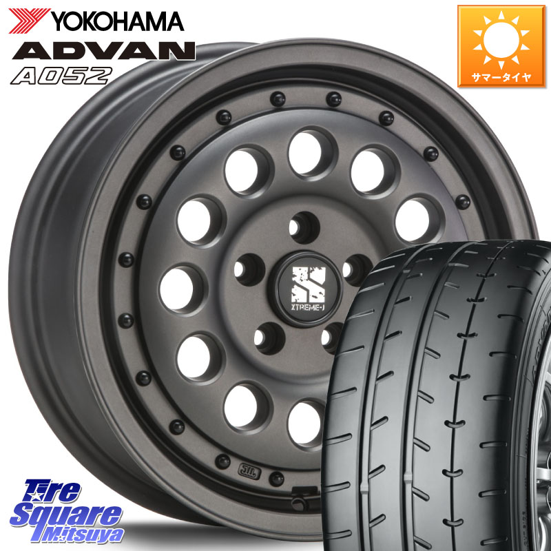 YOKOHAMA R6121 ADVAN A052 アドバン サマータイヤ ヨコハマ 205/55R16MLJ XTREME-J エクストリーム RUGGED ラギッド 16インチ 16X6.5J 32 5穴 114.3|タイヤスクエアミツヤ