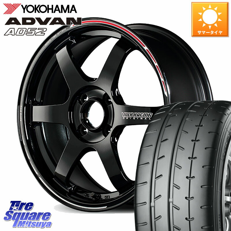 YOKOHAMA R4495 ADVAN A052 アドバン サマータイヤ ヨコハマ 195/50R15RAYS 【欠品次回3~4月】 TE37 SONIC TIME ATTACK EDITION 鍛造 ホイール 15インチ 15X7.0J 36 4穴 100 ロードスター|タイヤスクエアミツヤ