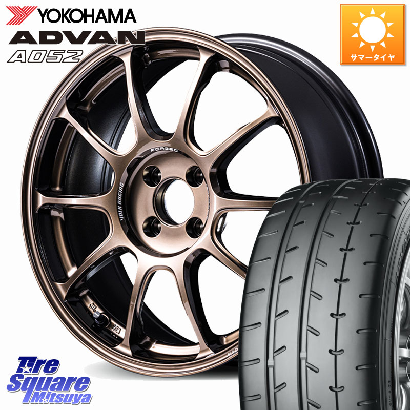 YOKOHAMA R4491 ADVAN A052 アドバン サマータイヤ ヨコハマ 195/45R16RAYS ZE40 VOLK RACING 鍛造 ホイール 16インチ 16X7.5J 35 4穴 100 ロードスター|タイヤスクエアミツヤ