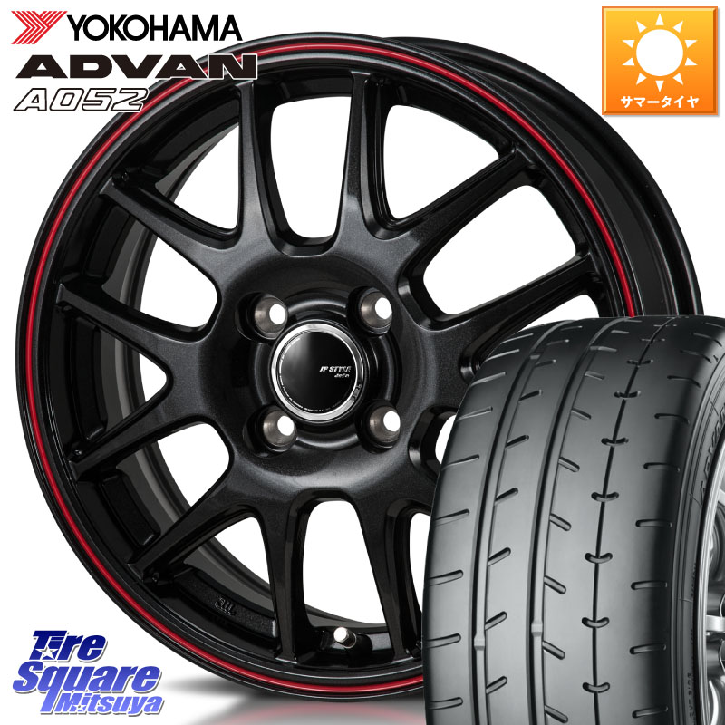 YOKOHAMA R4298 ADVAN A052 アドバン ヨコハマ 215/45R17MONZA JP STYLE Jefa ジェファ 17インチ 17X6.5J 40 4穴 100 アクア｜タイヤスクエアミツヤ
