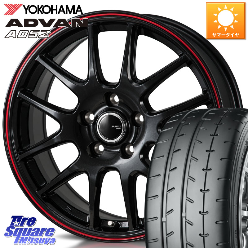 YOKOHAMA R4298 ADVAN A052 アドバン ヨコハマ 215/45R17MONZA JP STYLE Jefa ジェファ 17インチ 17X6.5J 53 5穴 114.3｜タイヤスクエアミツヤ