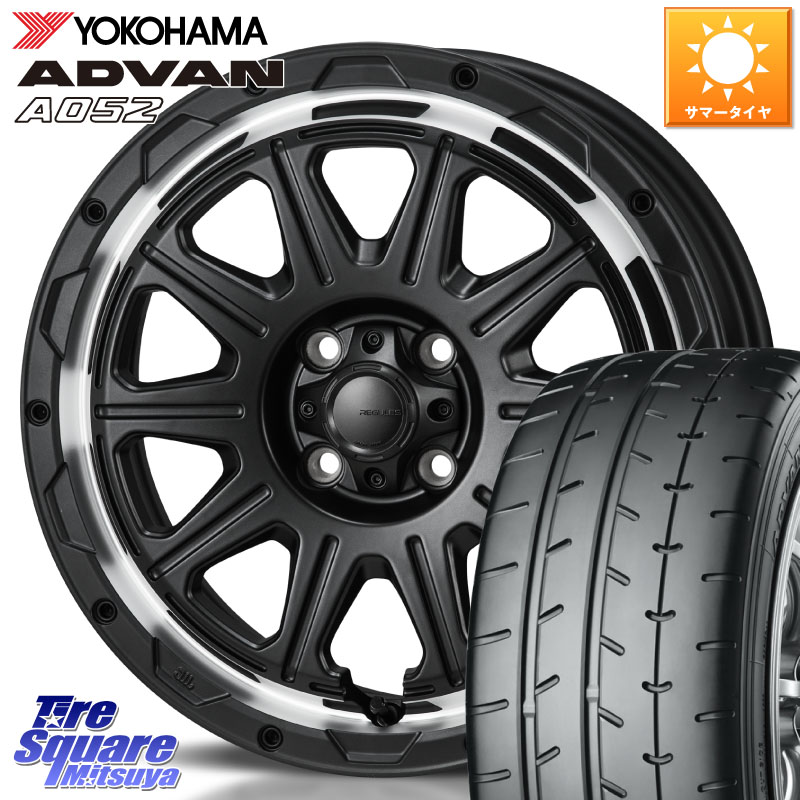 YOKOHAMA R4492 ADVAN A052 アドバン サマータイヤ ヨコハマ 195/50R16MONZA HI-BLOCK REGULES 16インチ 16X6.0J 40 4穴 100 160系カローラフィールダー ヤリス ロードスター カローラフィールダーハイブリッド ラウム ポルテ シエンタ カローラアクシオ｜タイヤスクエアミツヤ