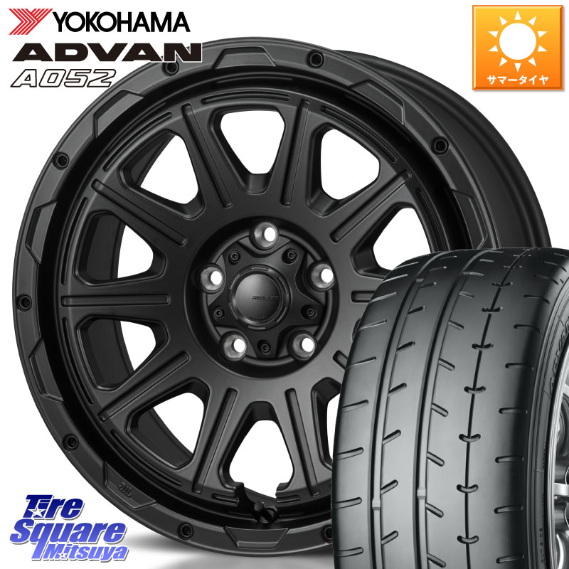 YOKOHAMA R4300 ADVAN A052 アドバン ヨコハマ 205/45R17MONZA HI-BLOCK REGULES BK 17インチ 17X7.5J 41 5穴 114.3|タイヤスクエアミツヤ