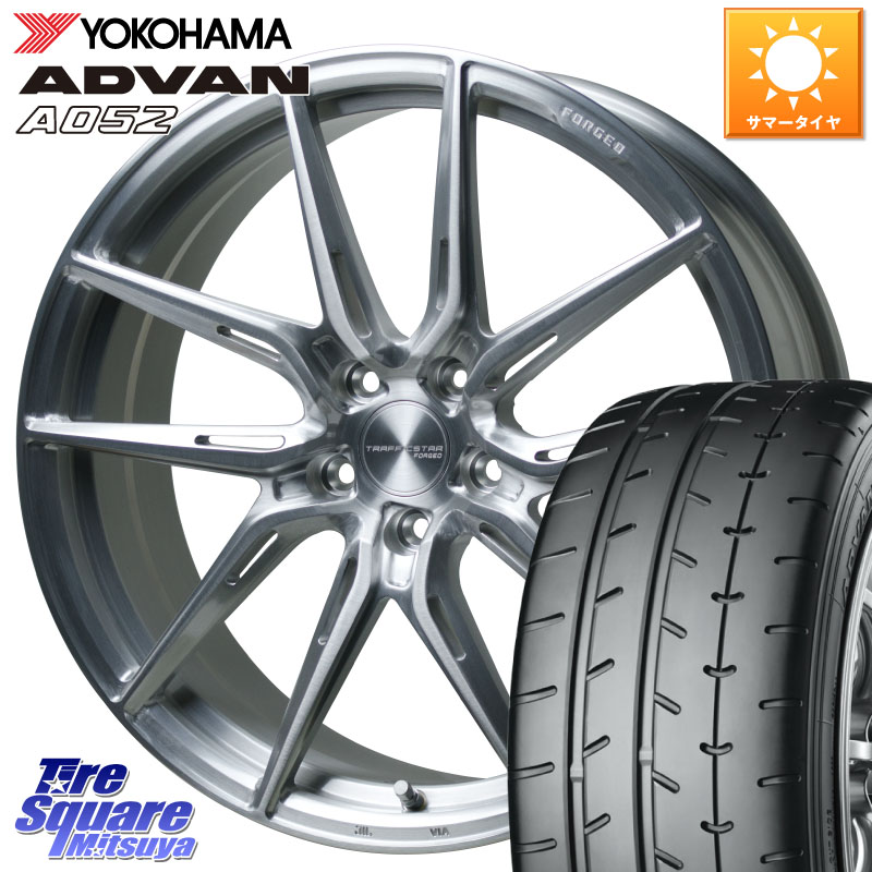 YOKOHAMA R5929 ADVAN A052 アドバン サマータイヤ ヨコハマ 235/40R19HotStuff TSF-02 BRS トラフィックスターフォージド 19インチ 19X9.0J 45 5穴 114.3|タイヤスクエアミツヤ