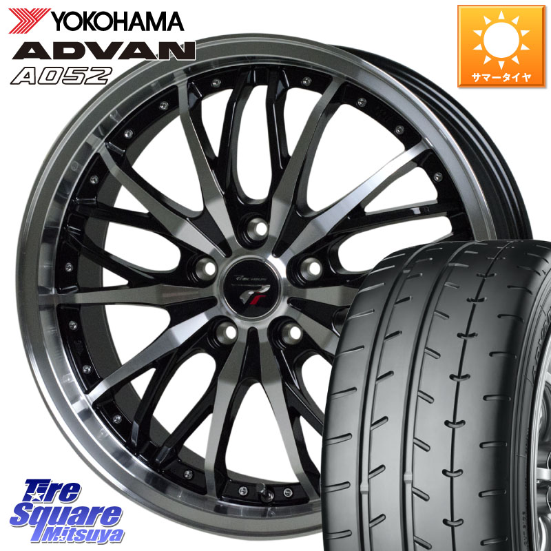 HotStuff Precious プレシャス HM3 HM-3 19インチ 19 X 8.0J +35 5穴 114.3 YOKOHAMA R5929 ADVAN A052 アドバン サマータイヤ ヨコハマ 235/40R19
