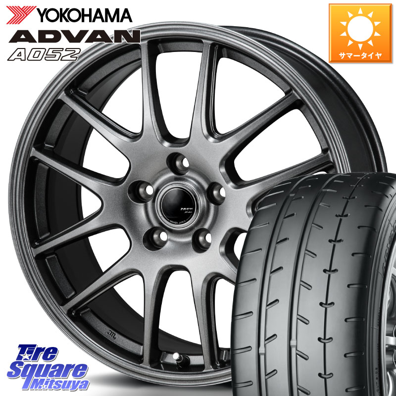 Japan三陽 ZACK JP-205 ホイール 16 X 6.5J +38 5穴 114.3 YOKOHAMA R4492 ADVAN A052 アドバン サマータイヤ ヨコハマ 195/50R16