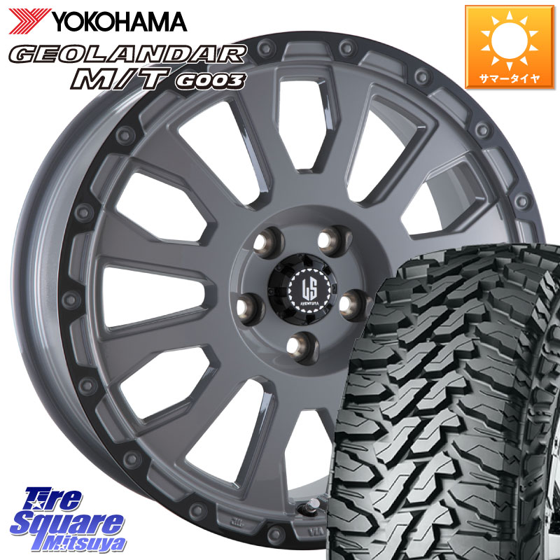 YOKOHAMA E5248 GEOLANDAR MT G003 M/T ヨコハマ 215/70R16阿部商会 LA STRADA AVENTURA アヴェンチュラ 16インチ 16X7.0J 42 5穴 114.3 デリカD:5 エクリプスクロス クルーガー V・L ハリアー｜タイヤスクエアミツヤ