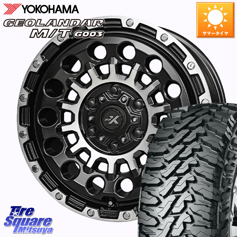 KYOHO PPX GX14 ホイール 18インチ 18 X 8.0J(M14) +50 6穴 139.7 YOKOHAMA E4685 GEOLANDAR MT G003 M/T ヨコハマ 285/65R18