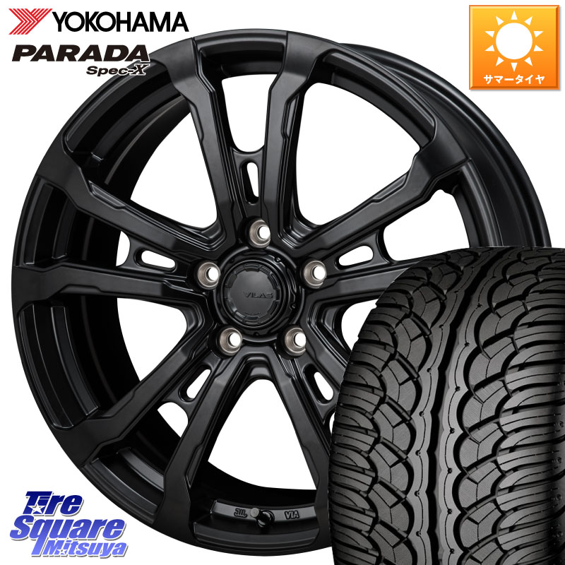 YOKOHAMA F2318 PARADA Spec-X PA02 スペックX ヨコハマ 235/60R18MONZA HI-BLOCK VILAS 18インチ 18X7.5J 48 5穴 114.3 CX-5 CX5 MAZDA CX-7 CX7 MAZDA CR-V|タイヤスクエアミツヤ