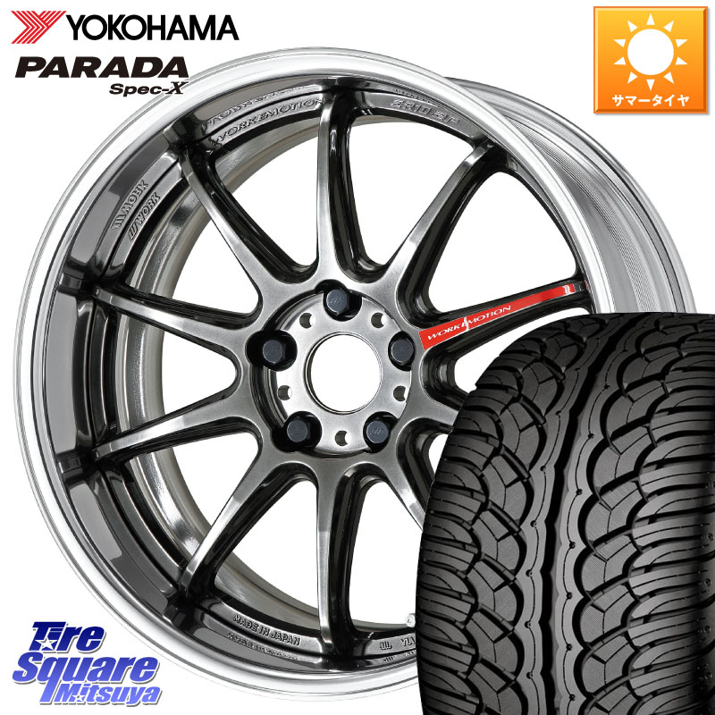 WORK EMOTION ZR10 L Disk GTK 18インチ 2ピース 18 X 8.5J +45 5穴 114.3 YOKOHAMA F2318 PARADA Spec-X PA02 スペックX ヨコハマ 235/60R18 CX-60