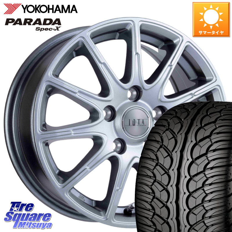 YOKOHAMA F2318 PARADA Spec-X PA02 スペックX ヨコハマ 235/60R18阿部商会 TIRADO IOTA イオタ M14球面座ボルト専用 ホイール 18インチ 18X7.0J(M14B) 40 5穴 114.3 クラウンスポーツ クラウンエステート RZ レクサス|タイヤスクエアミツヤ