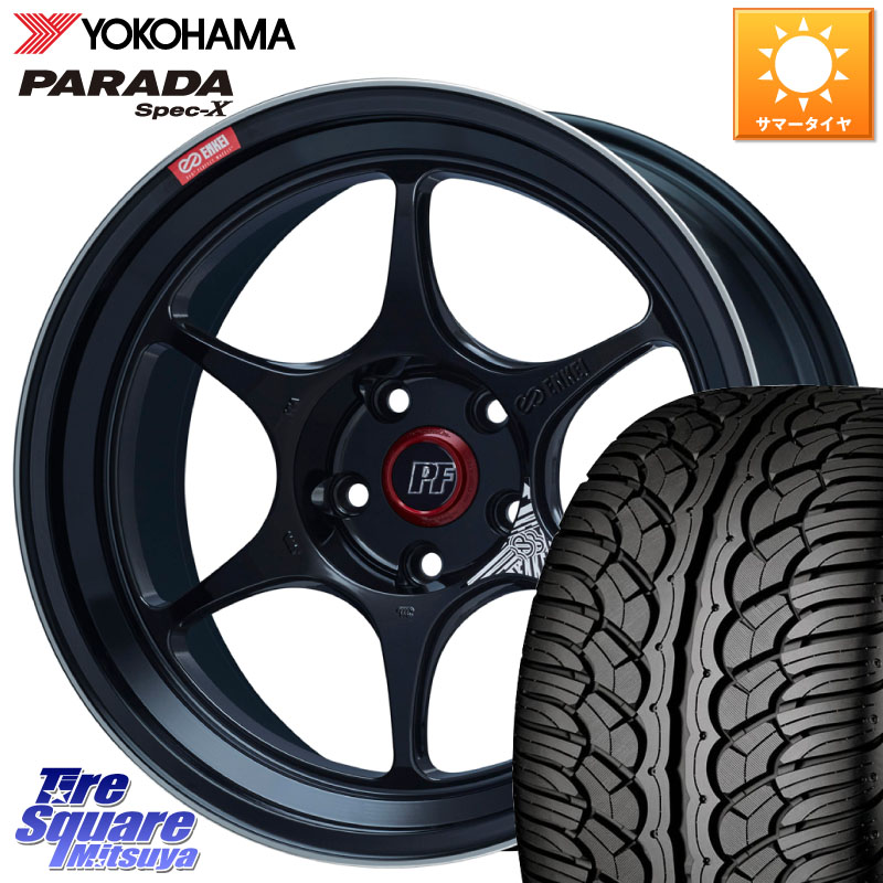 YOKOHAMA F2318 PARADA Spec-X PA02 スペックX ヨコハマ 235/60R18ENKEI エンケイ PerformanceLine PF06 BK ホイール 18インチ 18X8.0J 45 5穴 114.3 50系RAV4 60系RAV4 CX-60 CX-80 トレイルシーカー RAV4 50系 ソルテラ RAV4 60系 bZ4X CX-5 CX5 MAZDA CR-V|タイヤスクエアミツヤ