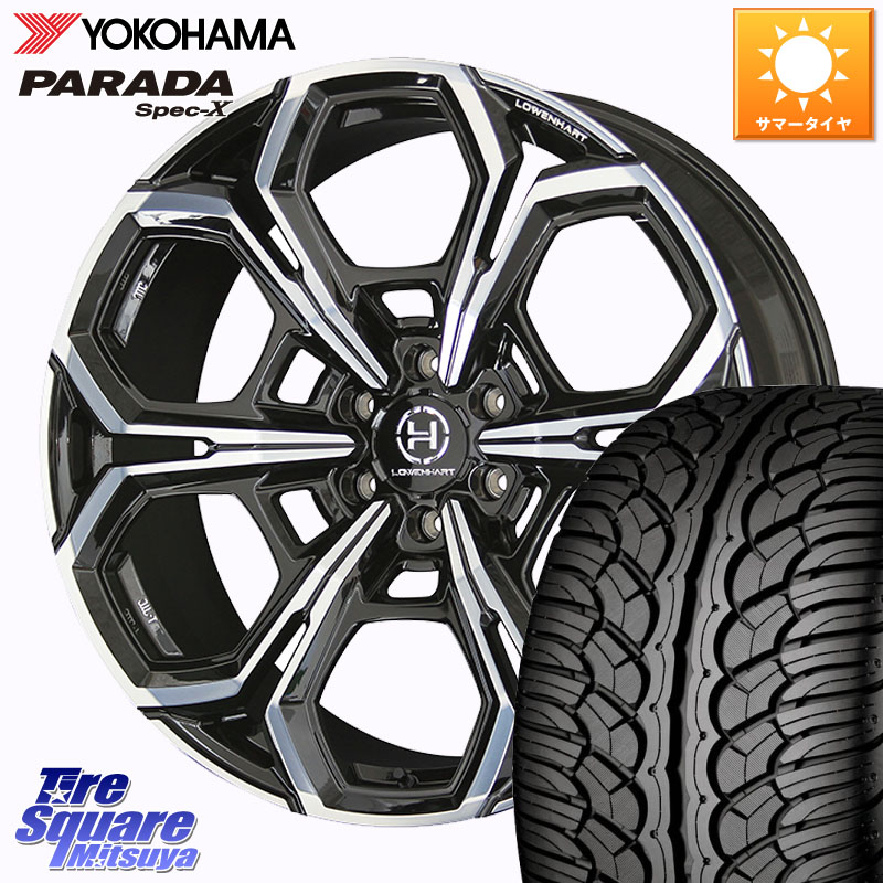 YOKOHAMA F1972 PARADA Spec-X PA02 スペックX ヨコハマ 255/30R22KYOHO LOWENHART FLG_1 FORGED ホイール 22インチ 22X10.5J 10 6穴 139.7 EXPRES｜タイヤスクエアミツヤ 256,950円
