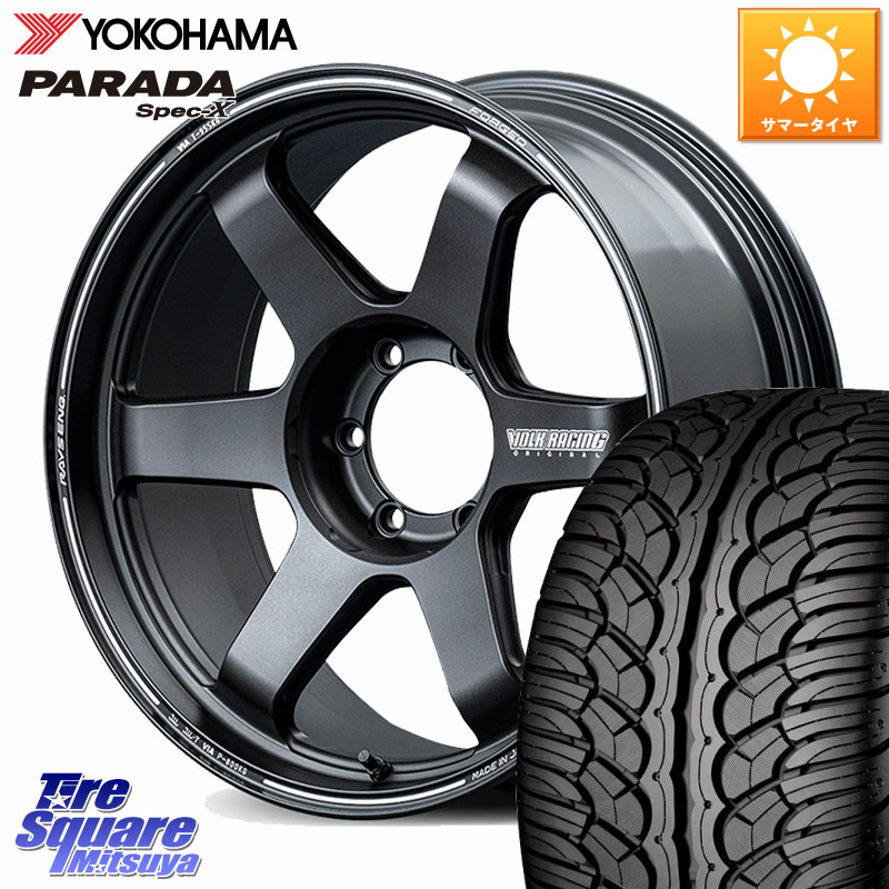RAYS TE37 ultraX VOLK RACING 鍛造 ホイール 22インチ 22 X 10.0J(M14) +55 6穴 139.7 YOKOHAMA F0386 PARADA Spec-X PA02 スペックX ヨコハマ 305/40R22
