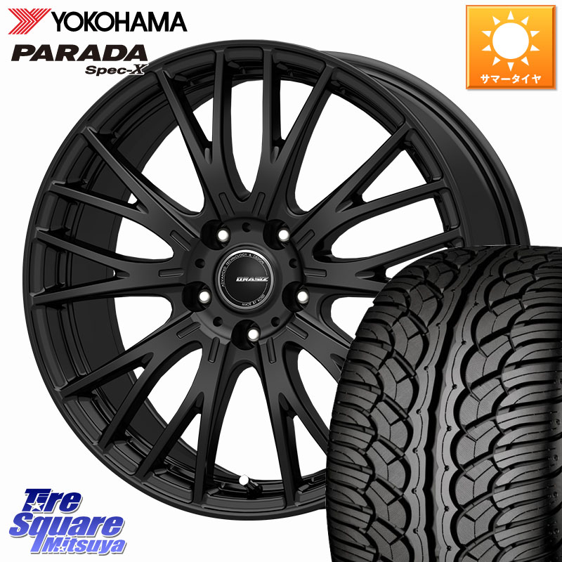 YOKOHAMA F2318 PARADA Spec-X PA02 スペックX ヨコハマ 235/60R18KOSEI QRASIZ クレイシズ SE48 M14球面座ボルト専用 ホイール 18インチ 18X7.0J(M14B) 40 5穴 114.3 クラウンスポーツ クラウンエステート RZ レクサス|タイヤスクエアミツヤ