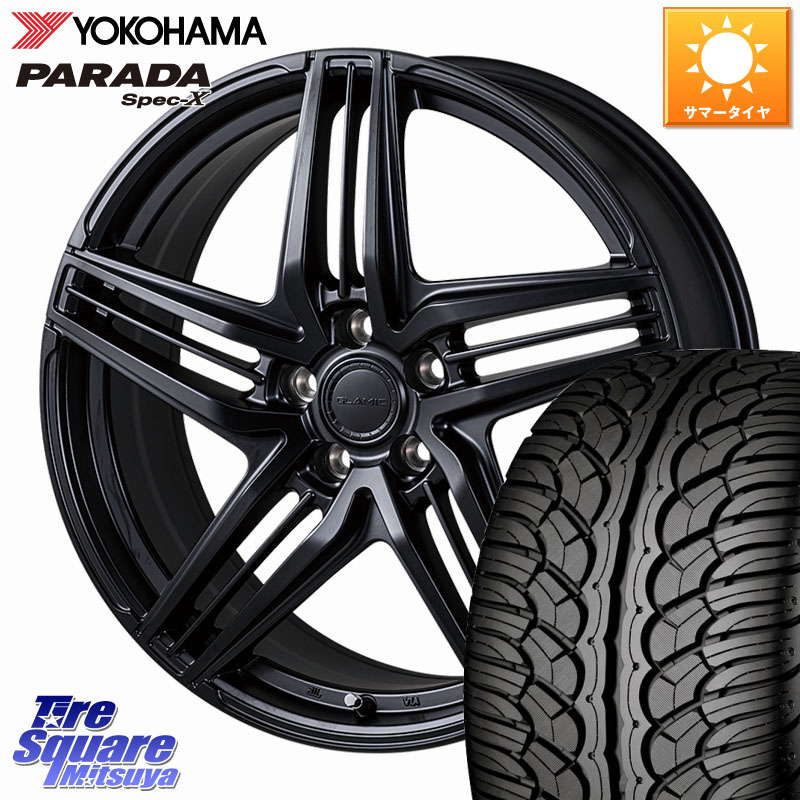 YOKOHAMA F2318 PARADA Spec-X PA02 スペックX ヨコハマ 235/60R18KOSEI GLAMIC LX-S M14球面座ボルト専用 ホイール 18インチ 18X7.5J(M14B) 38 5穴 114.3 レクサスNX20系 クラウンスポーツ クラウンエステート ソルテラ bZ4X RZ レクサス｜タイヤスクエアミツヤ