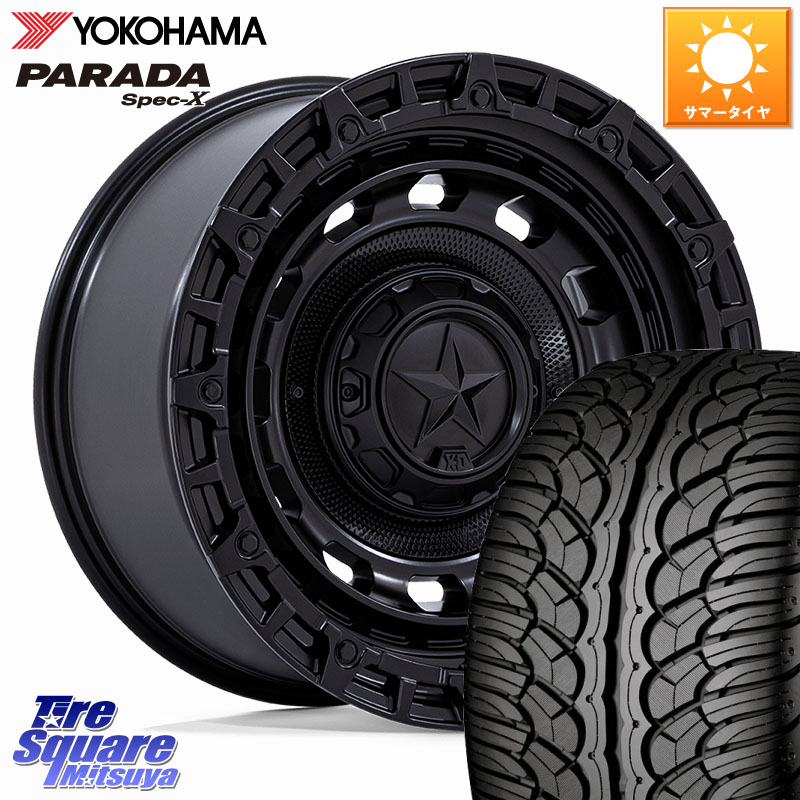KMC XD869 R.O.F. ホイール 20インチ 20 X 9.0J +20 6穴 139.7 YOKOHAMA F0396 PARADA Spec-X PA02 スペックX ヨコハマ 275/55R20