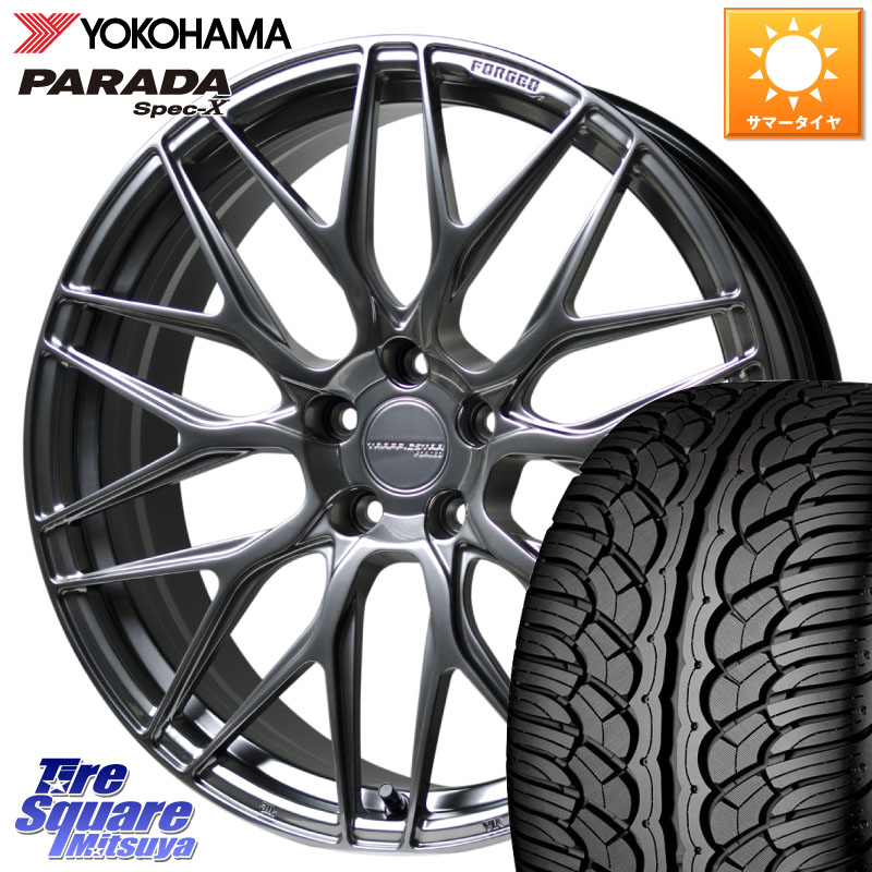 HotStuff TSF-01 HS トラフィックスターフォージド 20インチ 20 X 8.5J +38 5穴 114.3 YOKOHAMA F0389 PARADA Spec-X PA02 スペックX ヨコハマ 255/40R20