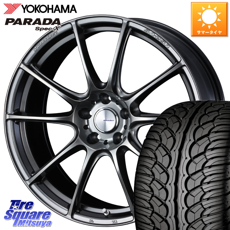 WEDS SA-25R PSB ウェッズ スポーツ ホイール 20インチ 20 X 8.5J +38 5穴 114.3 YOKOHAMA F0389 PARADA Spec-X PA02 スペックX ヨコハマ 255/40R20