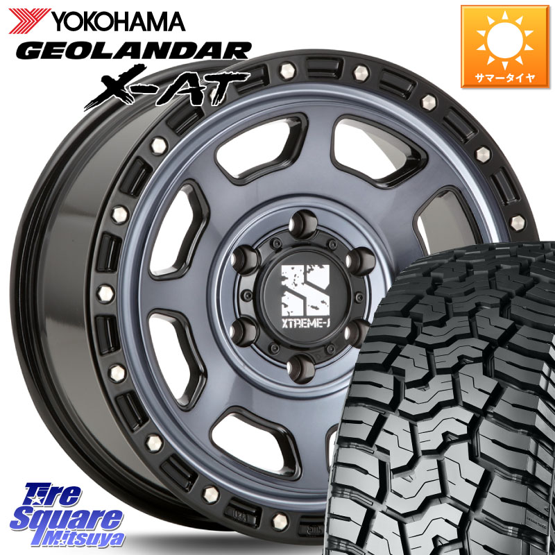 YOKOHAMA E5431 GEOLANDAR X-AT G016 ヨコハマ 275/70R17MLJ XJ07 XTREME-J 6H IND エクストリームJ 17インチ 17X8.0J 20 6穴 139.7 ランドクルーザー プラド カスタムサイズ FJクルーザー|タイヤスクエアミツヤ