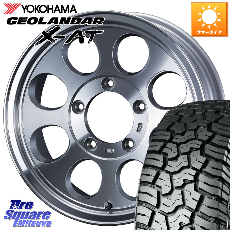 YOKOHAMA E4944 GEOLANDAR X-AT G016 ヨコハマ 265/75R16WEDS JIMLINE TYPE2 POL 16インチ ジムライン 16X8.0J 0 5穴 150 ランドクルーザー 70 (復刻版)|タイヤスクエアミツヤ