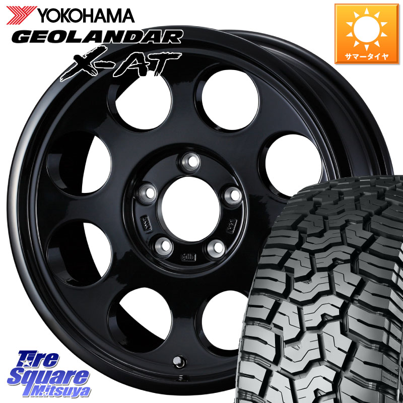 WEDS JIMLINE TYPE2 16インチ ジムライン 16 X 5.5J +22 5穴 139.7 YOKOHAMA E5476 GEOLANDAR X-AT G016 アウトラインホワイトレター ヨコハマ 225/75R16 ジムニー専用(要リフトアップ・オーバーフェンダー等)