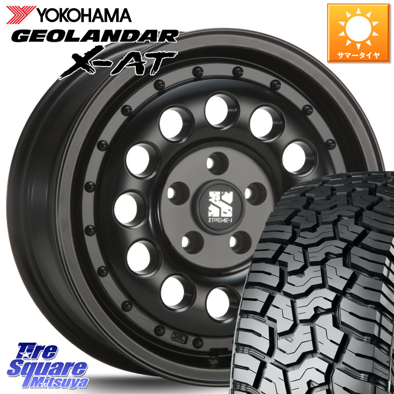MLJ XTREME-J エクストリーム RUGGED ラギッド 16インチ 16 X 6.5J +32 5穴 114.3 YOKOHAMA E5480 GEOLANDAR X-AT G016 アウトラインホワイトレター ヨコハマ 245/70R16