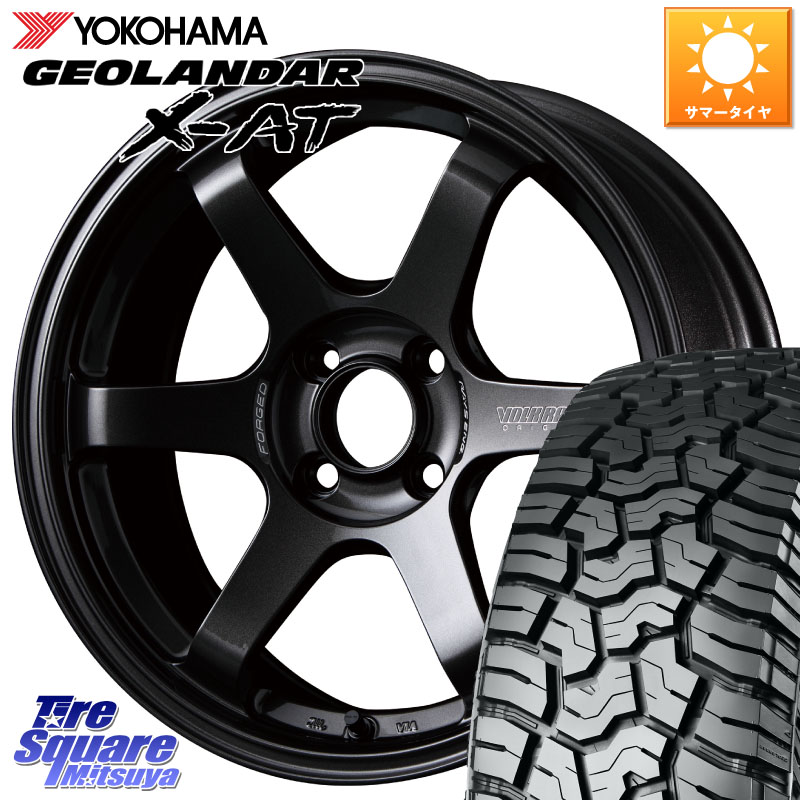 RAYS 【欠品次回10~11月】 VOLK RACING TE37 SONIC TE37 ソニック ホイール 16インチ 16 X 6.5J +48 4穴 100 YOKOHAMA R8335 GEOLANDAR X-AT G016 ヨコハマ 185/60R16 FITクロスター