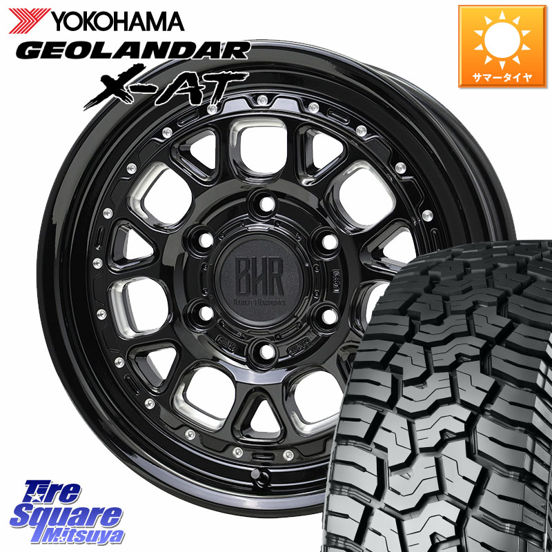 HotStuff BARKLEY HARDROCK HURON ハードロック ヒューロン ホイール 16インチ 16 X 6.5J +48 6穴 139.7 YOKOHAMA E5592 GEOLANDAR X-AT G016 在庫予定品● アウトラインホワイトレター ヨコハマ 109/107 【欠品次回5月以降】 215/65R16 109*107 NV350キャラバン