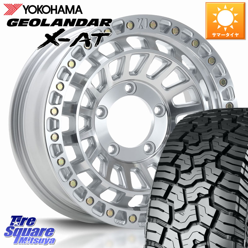 YOKOHAMA E5251 GEOLANDAR X-AT G016 在庫● ヨコハマ 215/70R16MLJ XJ08 XTREME-J ホイール 16インチ 16X5.5J 20 5穴 139.7 ジムニー専用(要オーバーフェンダー等) AZオフロード カスタムサイズ｜タイヤスクエアミツヤ 107,635円