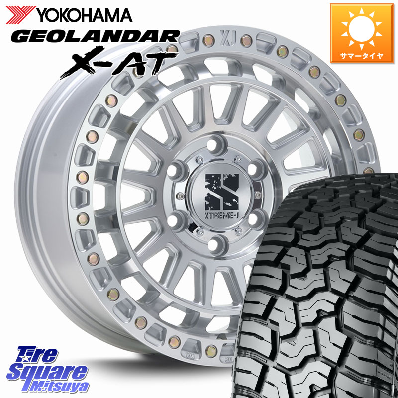 YOKOHAMA E5258 GEOLANDAR X-AT G016 ヨコハマ 265/65R18MLJ XJ08 XTREME-J ホイール 18インチ 18X8.0J 50 6穴 139.7 トライトン|タイヤスクエアミツヤ