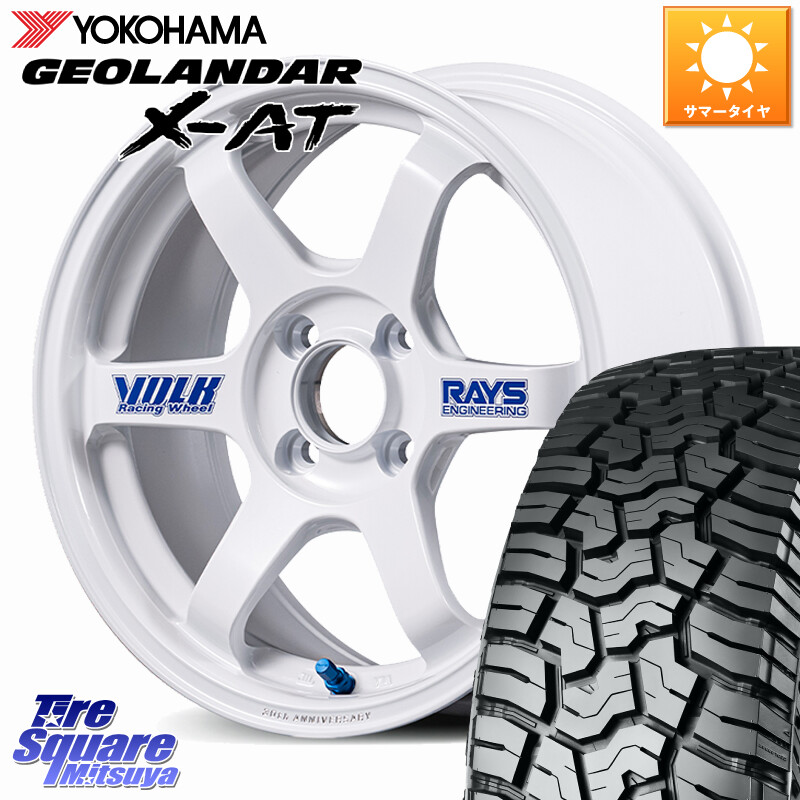 YOKOHAMA E5251 GEOLANDAR X-AT G016 在庫● ヨコハマ 215/70R16RAYS 【欠品次回3~4月】 TE37 SONIC 30th STICKER Ver 鍛造 ホイール 16インチ 16X6.5J 39 4穴 100 ロッキー ガソリン車 4穴 ライズ ガソリン車 4穴|タイヤスクエアミツヤ