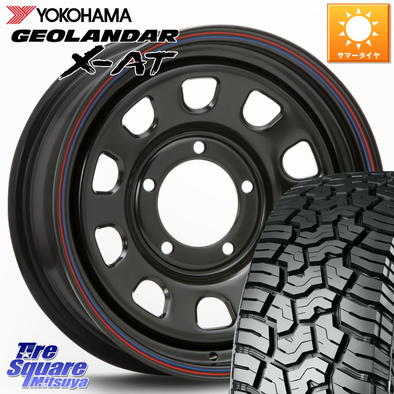 MLJ デイトナ SS DAYTONA ホイール 16インチ 16 X 6.0J +0 5穴 139.7 YOKOHAMA E5592 GEOLANDAR X-AT G016 在庫予定品● アウトラインホワイトレター ヨコハマ 109/107 【欠品次回5月以降】 215/65R16 109*107 ジムニー専用(要オーバーフェンダー等) ジムニ－シエラ・ノ