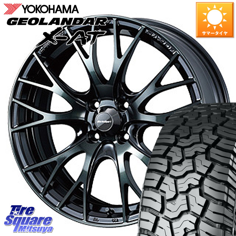 WEDS 72721 SA-20R SA20R ウェッズ スポーツ ホイール 16インチ 16 X 6.5J +50 4穴 100 YOKOHAMA R8335 GEOLANDAR X-AT G016 ヨコハマ 185/60R16 E13ノート FITクロスター